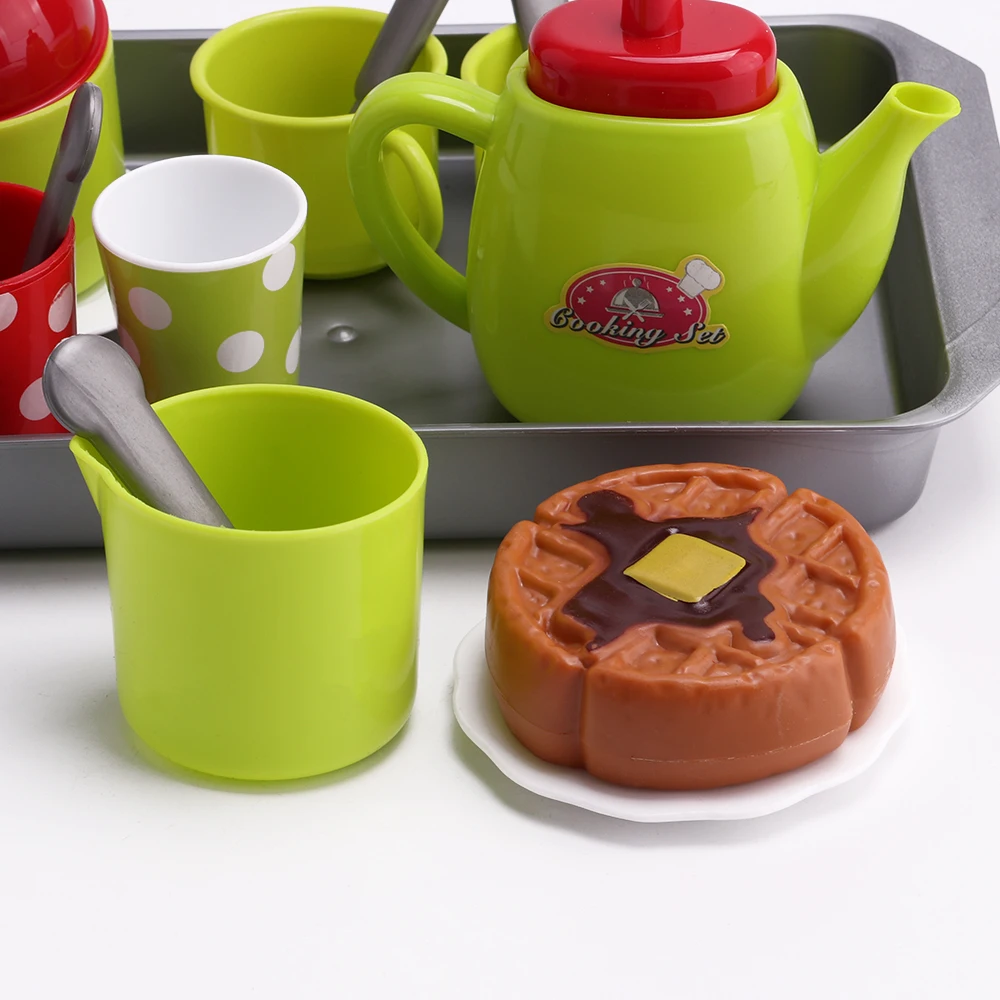 Посуда мини милый кофейный чайный набор ролевые игры DIY чайник Кухонные Игрушки