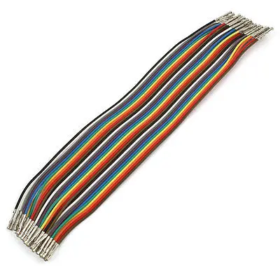 Макет тестирования Перемычка красочные 20 см 2,54 мм 1 P-1 P 30Pin