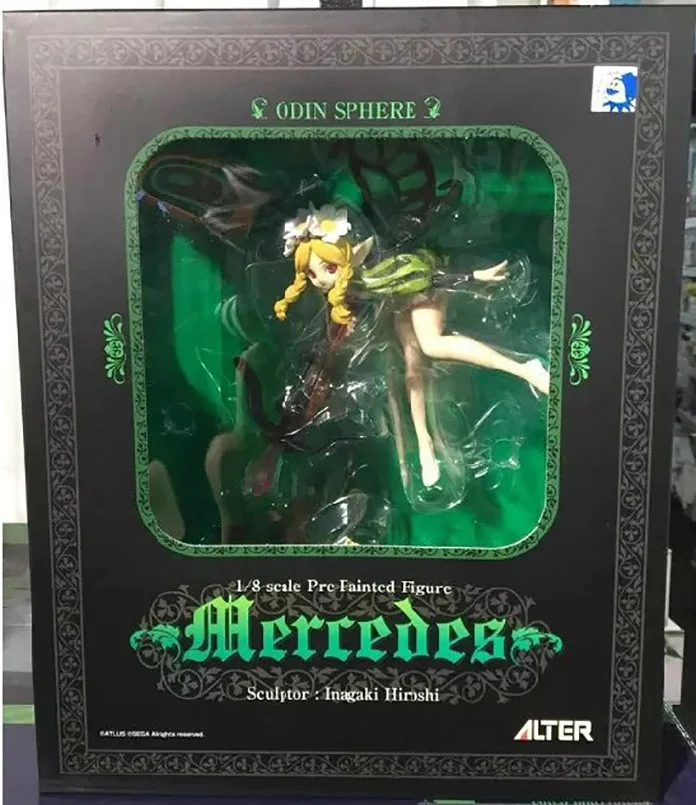22 см Аниме игра Mercedes ПВХ фигурка игрушка аниме Фея Королева Mercedes фигурка украшение модель игрушки Детский подарок