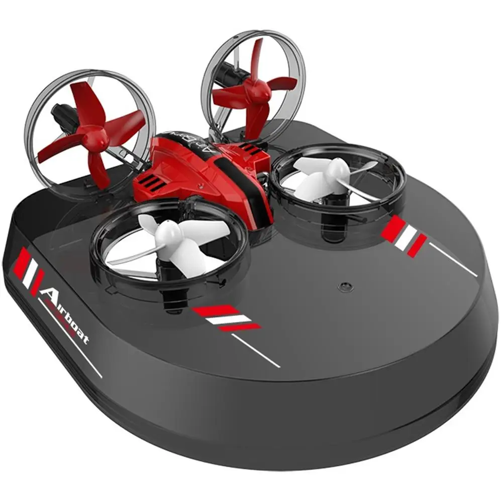 Мини RC самолет лодка автомобиль скольжение 3 в 1 Многофункциональный DIY игрушка