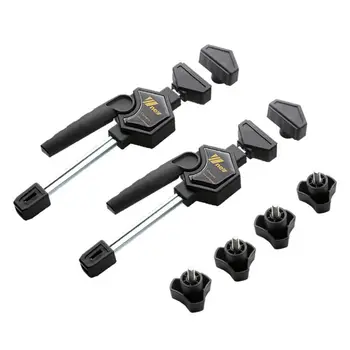

1set Woodworking Corner Clamp Clip Frame FenceClamps Carpenter Table Fast Fixed Clamp