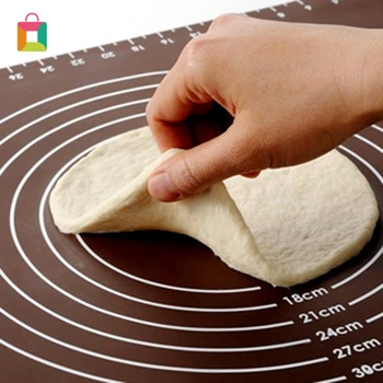 

1Pcs Silicone Baking Mat Flour Rolling Mat Kneading Dough Pad Baking Pastry Rolling Mat Bakeware Liners Kitchen Accessories Cozy