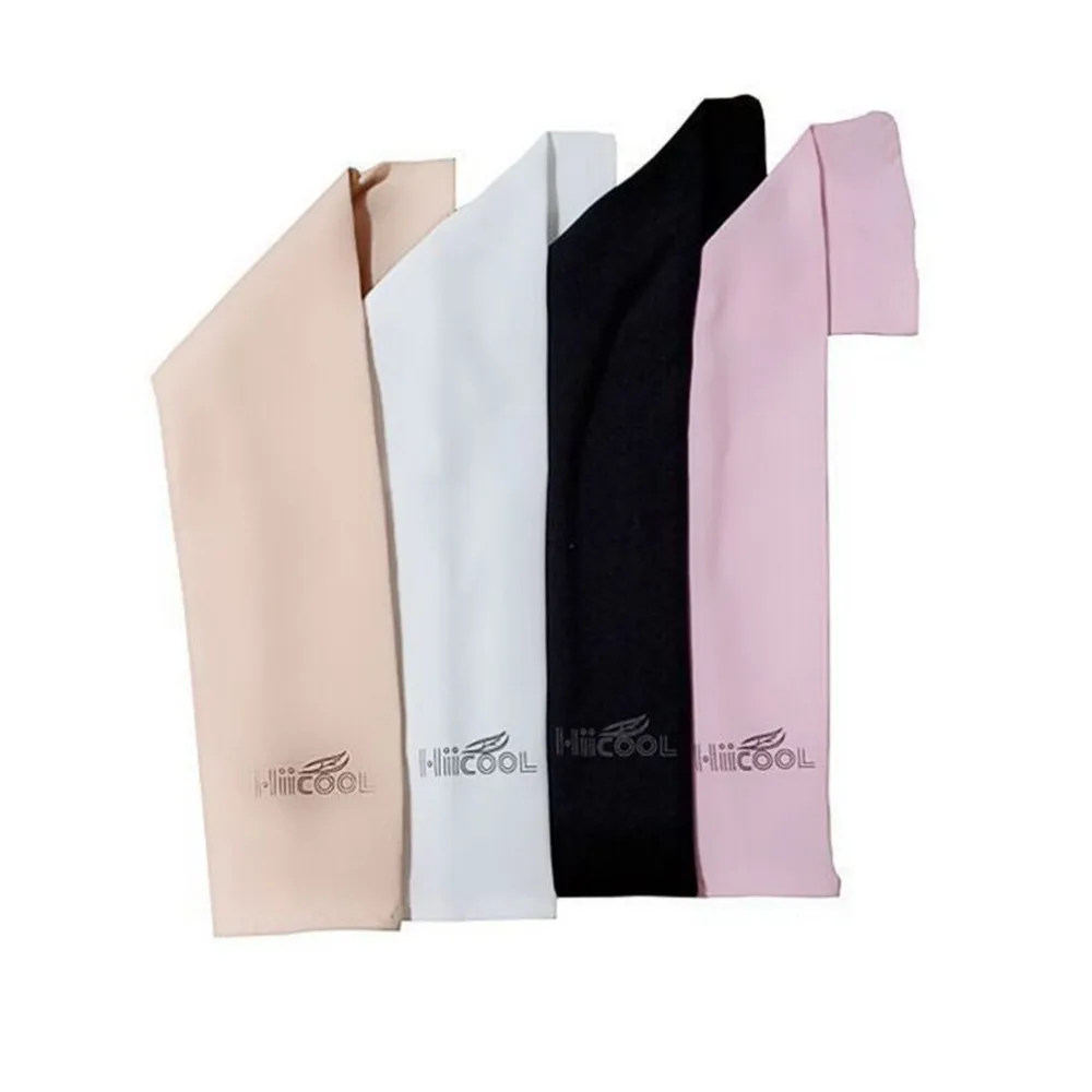 Summer Outdoor Sport Cycling Sun Protection Cool Arm Sleeve Cuffs UV