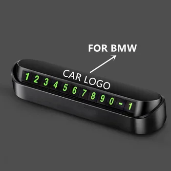 

Car Styling Temporary Parking Card Phone Number Card Plate Park Stop For BMW E90 E92 E93 F20 F21 F30 F31 F32 F33 F34 F15 M3 M4