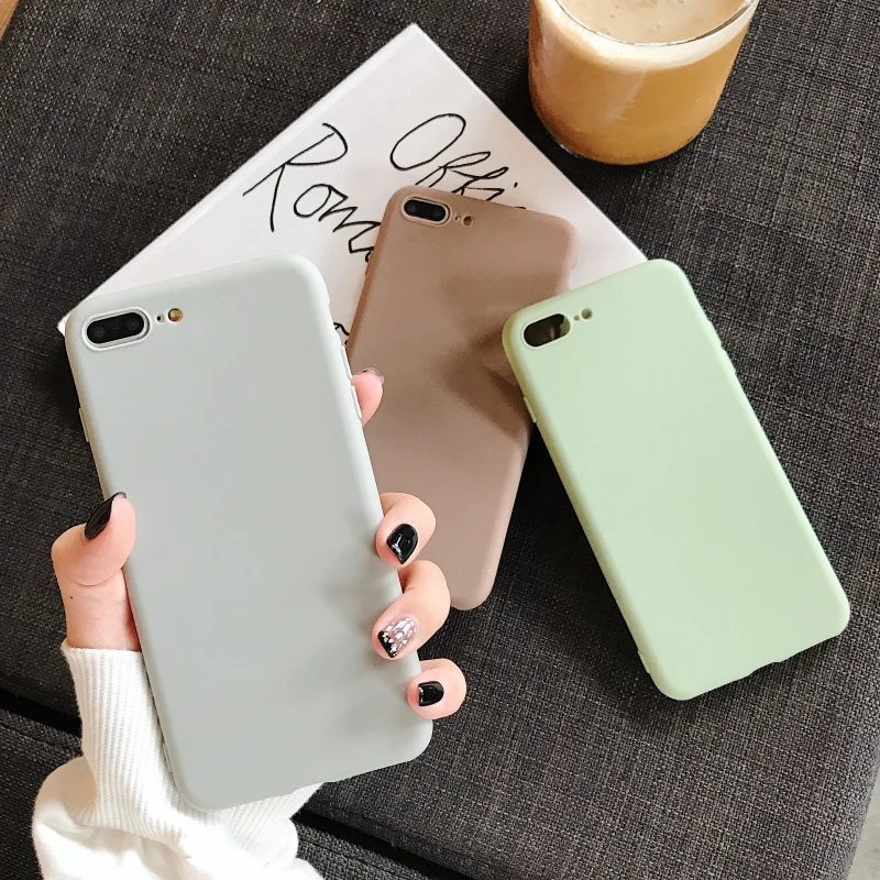Various colors mobile simple soft Frosted feel reduces fingerprints phone case cover TPU for huawei nova 3 nova3i honor 9 p10 |