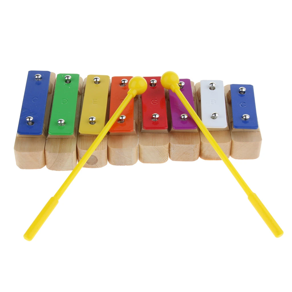8 Hinweise Xylophon Sound Block Glockenspiel Hand Percussion Kinder Vorschule Spielzeug Geschenk Parts Accessories Aliexpress