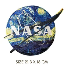 Большие нашивки с вышитым звездным небом, 1 предмет, можно использовать как для мальчиков, так и для девочек, одежда ручной работы и сумка/рубашка