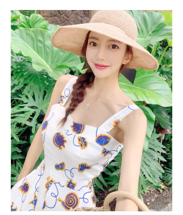 

Summer Women Floral Print Bodycon Tank High Waist Casual Boho Sexy party Dress