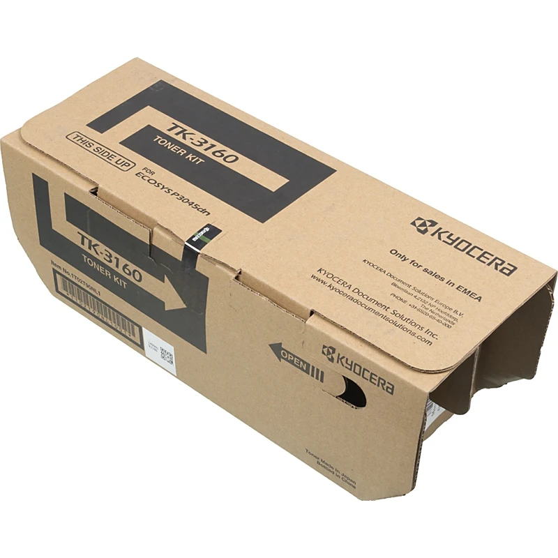 Картридж лазерный Kyocera TK-3160 черный(12500стр.) для Kyocera P3045dn/P3050dn/P3055dn/P3060dn