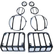 Jeep Wrangler задняя крышка для защиты заднего фонаря, модифицированный стоп-сигнал, металлический защитный ящик, аксессуары для украшения