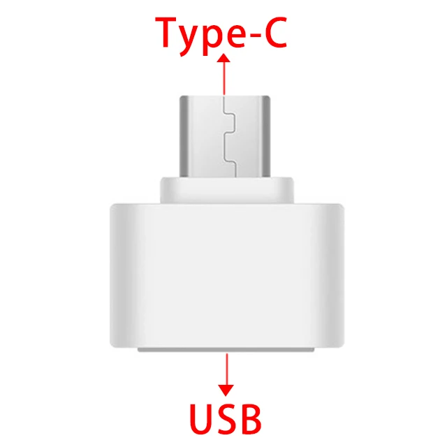 3 Type C USB 3,1 штекер для OTG type-A Женский адаптер Шнур для Android LeTV huawei Oppo Vivo планшетный ПК samsung смартфон - Цвет: 3