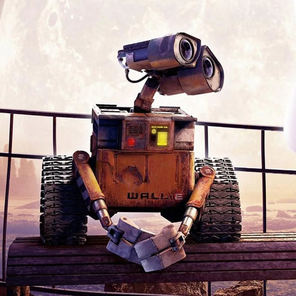 

16003 687pcs Idea Robot WALL E Set Model Building Blocks Kits compatible with 21303 toys for children gift