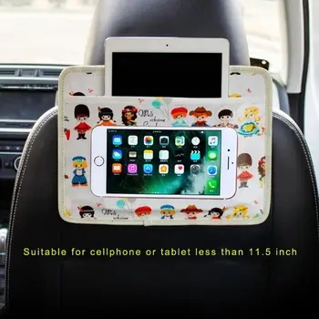 

Universal Car Headrest Phone Mount Bag Holder for Kids in Back Seat Tablet Stand for Samsung Xiaomi 3-11.5 Inch Tablets Smart