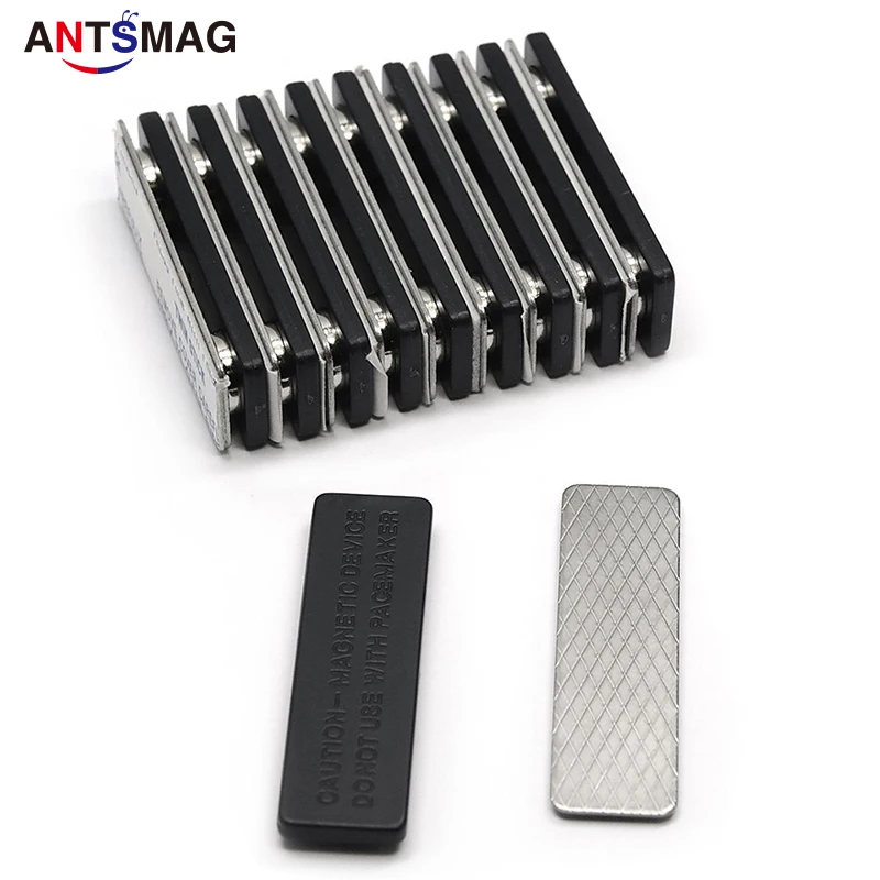 

100pcs Magnetic Name Tag Strong Permanent Magnetic badge Free Shipping