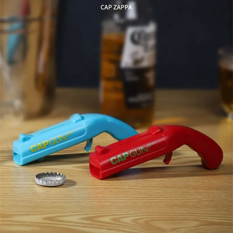 Bottle Opener Cap Gun Kitchen Gadgets Beer Opener Bar Accessories Shooter