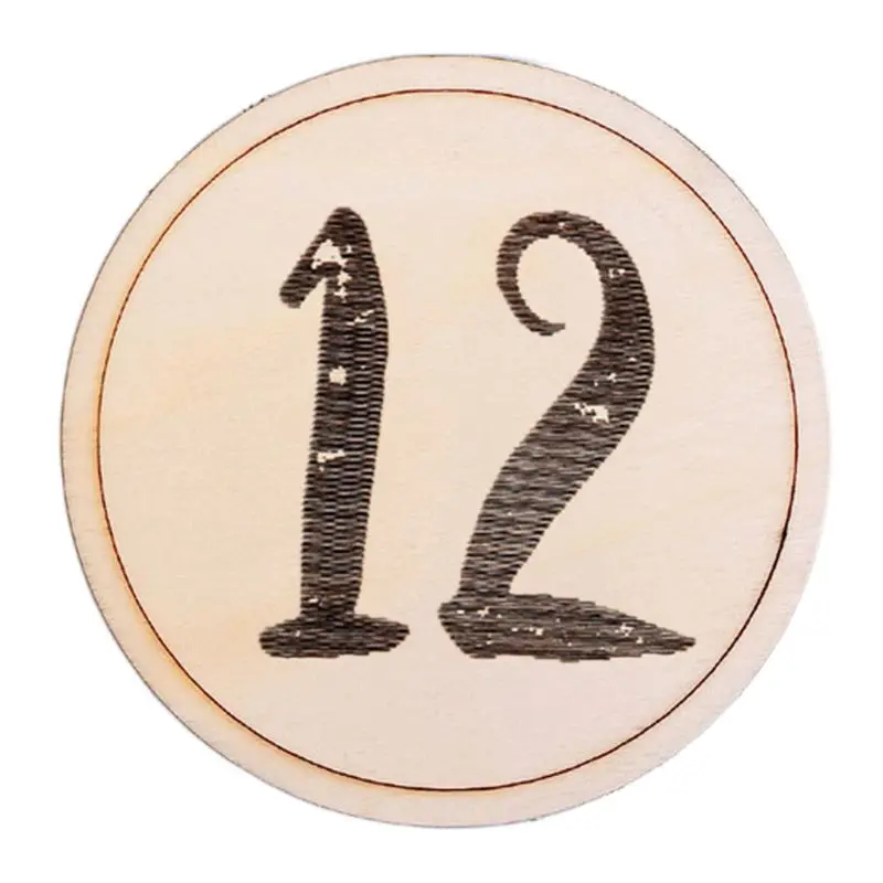 Baby Monthly Cards Wooden Milestone Blocks Newborn Photography Prop K4UE