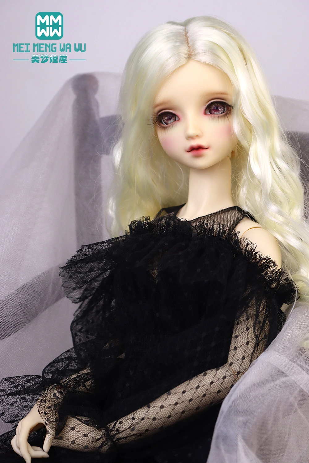 

Подходит для шарнирных кукол 58-60 см 1/3 SD DD, Одежда для кукол, игрушки, модное официальное свадебное платье