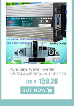 Pure Sine Wave Inverter DC 12v/24v To AC 110V/220V 1000W 1600W 2000W 3000W Voltage Transformer Power Converter Solar Inverter