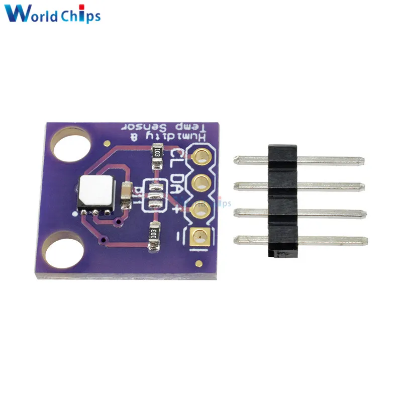GY-213V-HTU21D интерфейс I2C датчик температуры и влажности Замена SHT21 SI7021 HDC1080 с высокоточным модулем датчик влажности