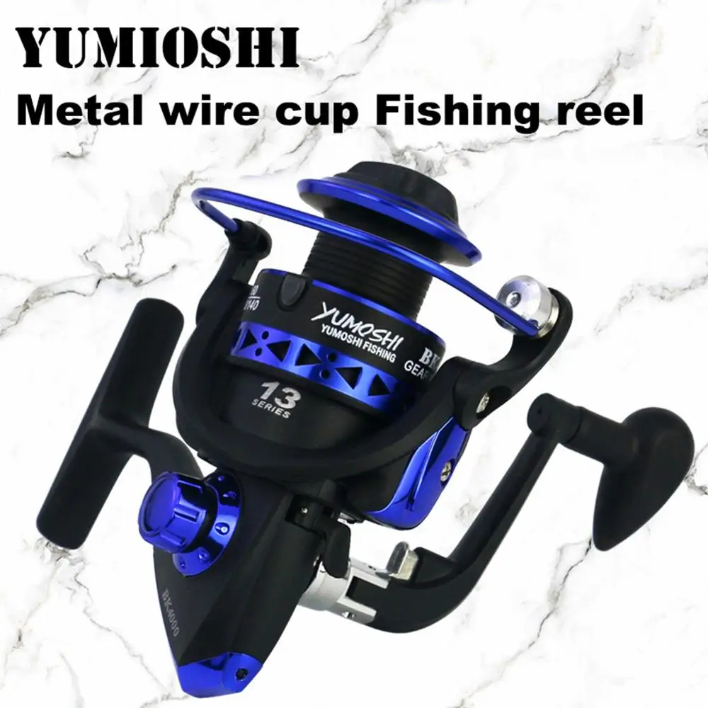

Fishing Reel All Metal Spool Spinning Reel 8KG Max Drag Stainless Steel Handle Line Spool Saltwater Fishing Accessories