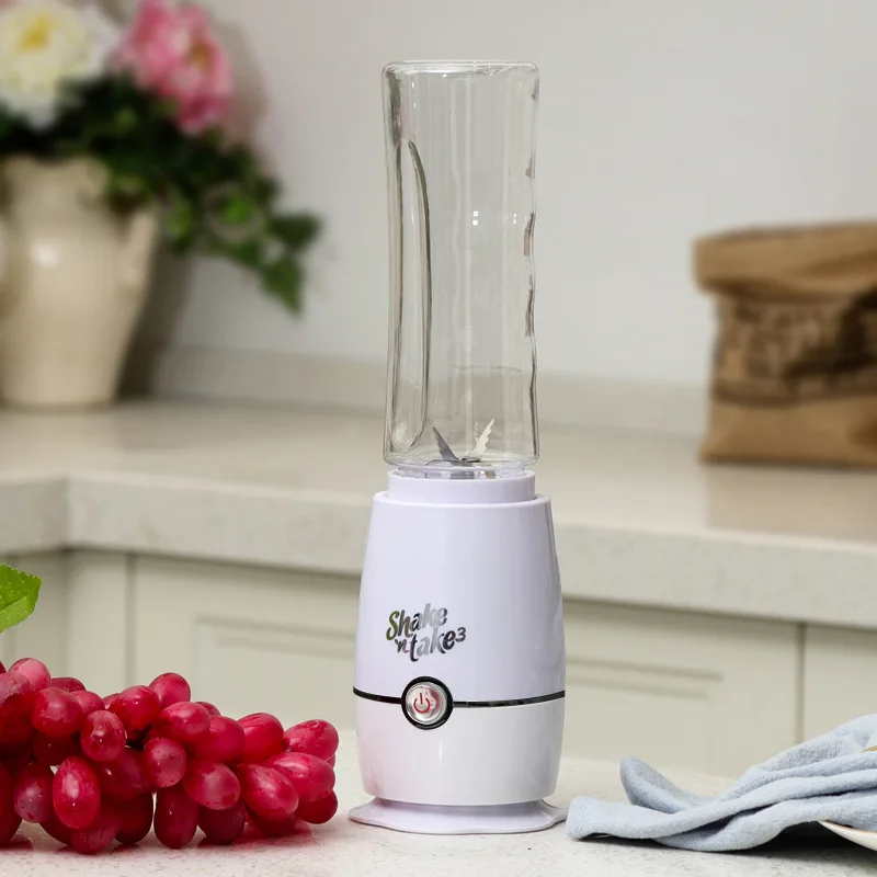 

Jia zhi yu Mini Portable Juicer Cup Multi-functional Electric Juice Machine Household Food Supplement Food Mixer Small Appliance