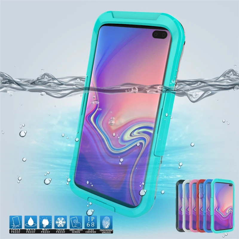 Ip68 Water Proof Phone Case For Samsung Galaxy S20plus S20 Ultra S10e