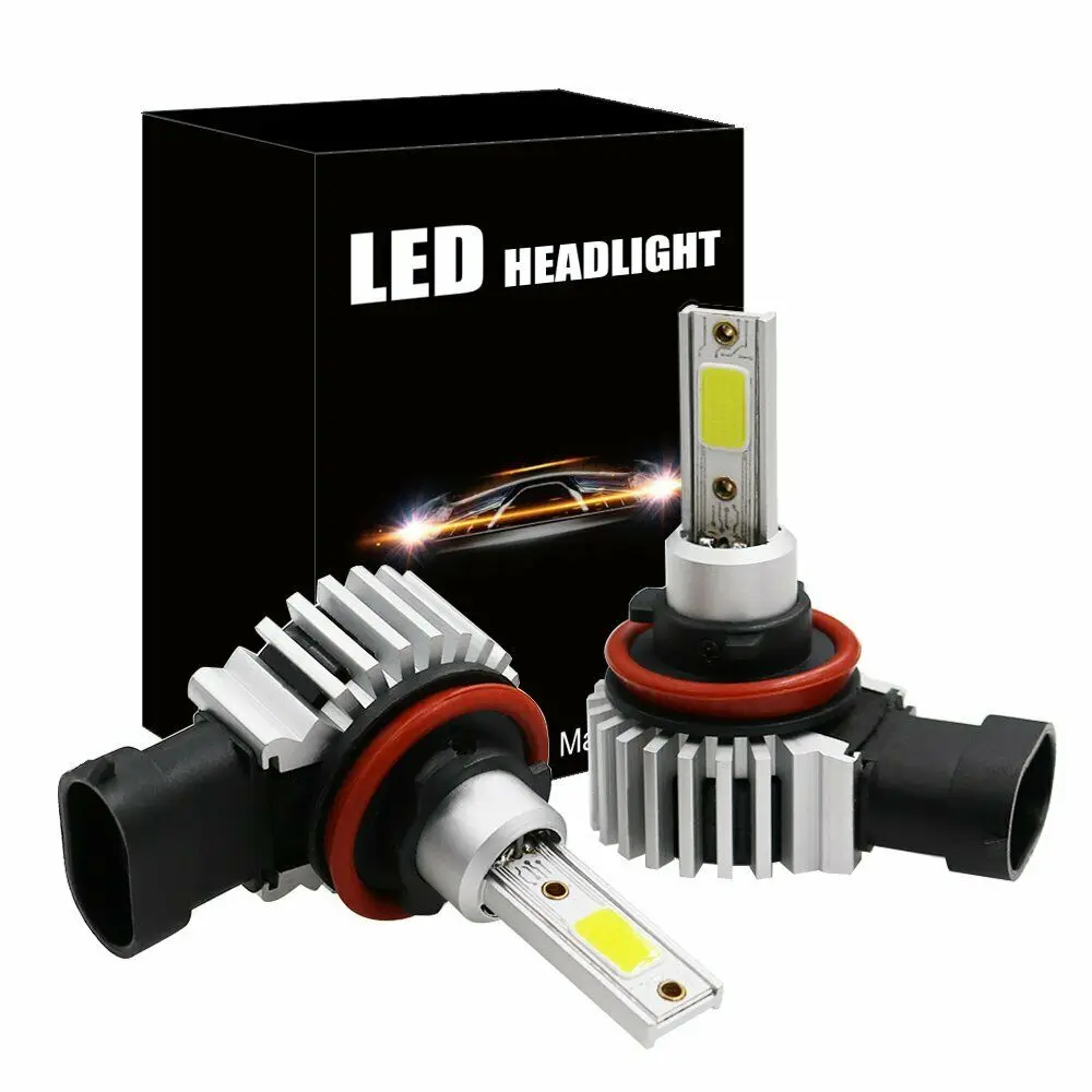 2Pcs H7 LED H4 H11 2*COB SMD Car Headlight Bulbs 9005 9006 12V H1 H8 H9 9012 60W 16000LM Led lamps 8000K 6500K 3000K Wholesale |