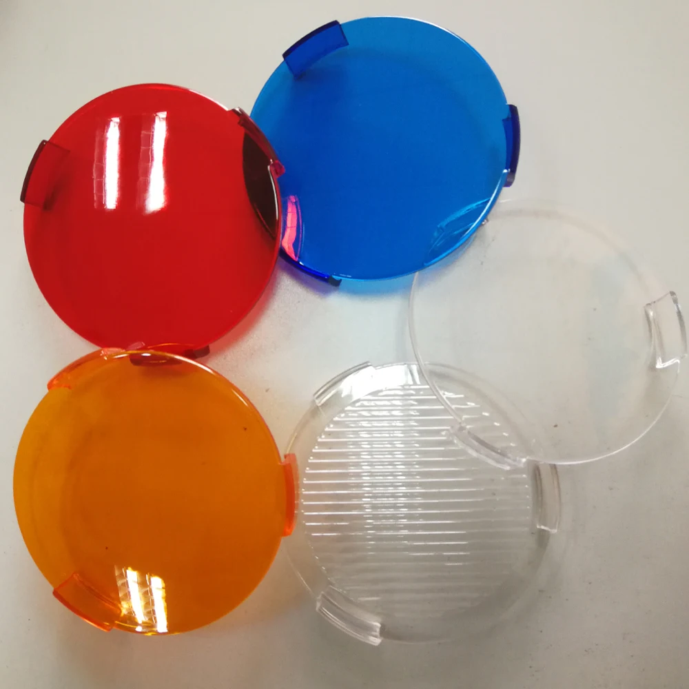 2 шт./лот ПК Материал Обложка прозрачная крышка/Янтарное покрытие/красная крышка