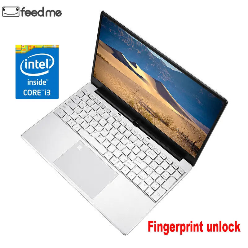Скидка Ноутбук 15,6 дюймов Intel Core I3 5005U 8 ГБ ОЗУ 256 ГБ 512 ГБ SSD 1920*1080 ips HD экран игровой ноутбук с разблокировкой отпечатков пальцев