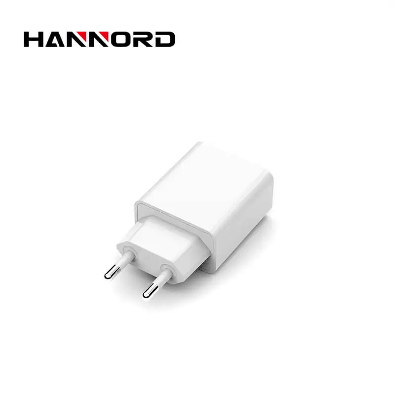 Hannord Quick Charge QC 3,0 18 Вт EU Plug USB зарядное устройство QC3.0 быстрое настенное зарядное устройство для samsung s10 Xiaomi iPhone huawei мобильный телефон - Тип штекера: European Plug -White