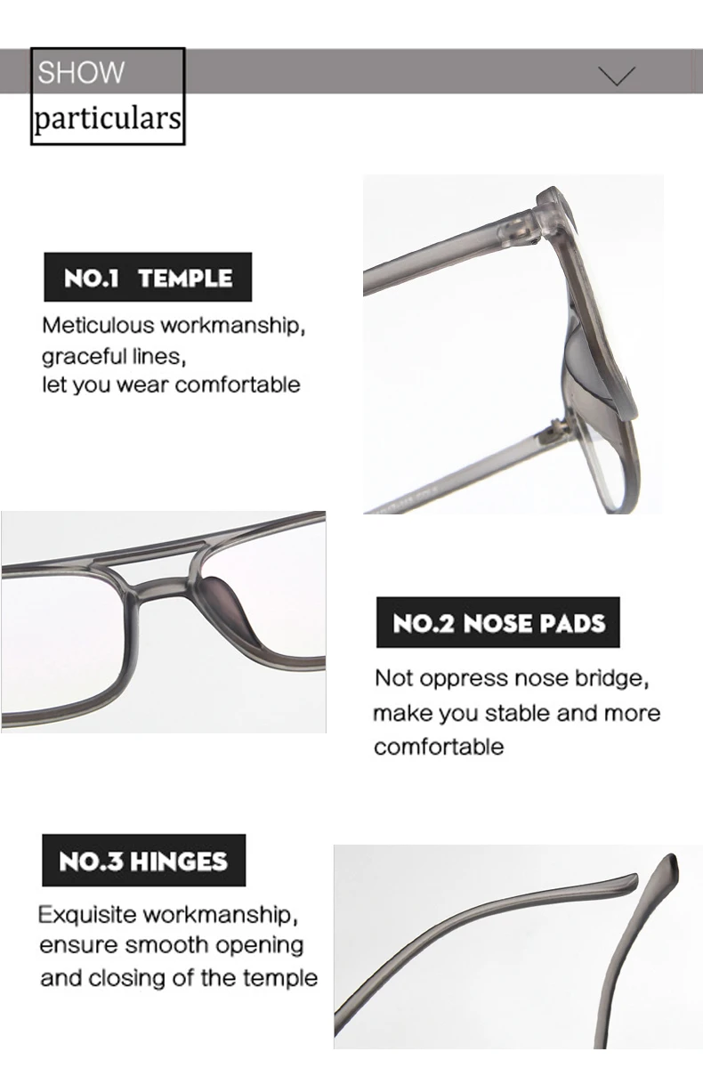 Ha83345077f54476bb4b5370e4e896930m OEC CPO Anti Blue Light Blocking Filter Reduces Digital Eye Strain Fashion Men Optical eye glasses Frame Clear Lens Eyewear Mallzona