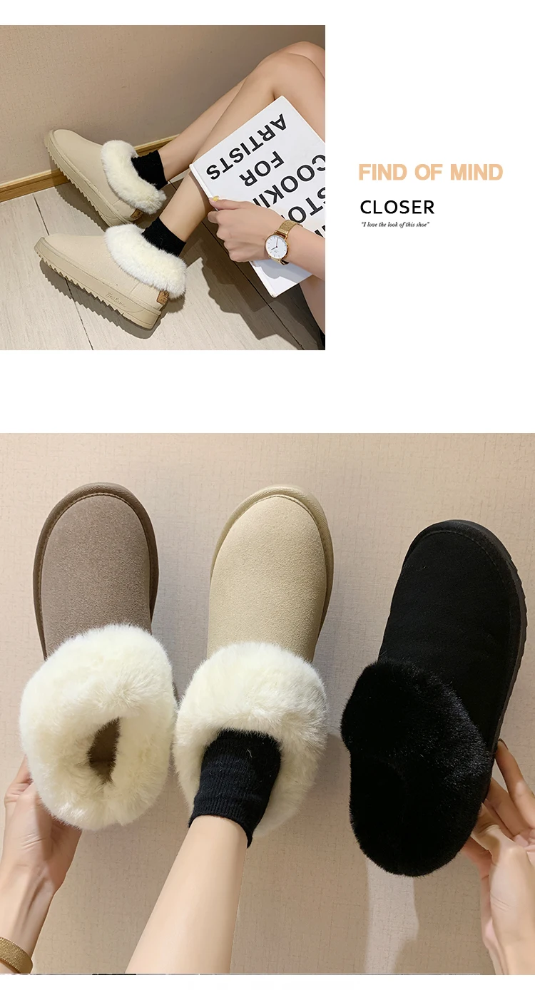 Shoes Women's Rubber Boots Low Heels booties Round Toe Luxury Designer Australia Bootee Woman Booties Ladies Lace Up Rain