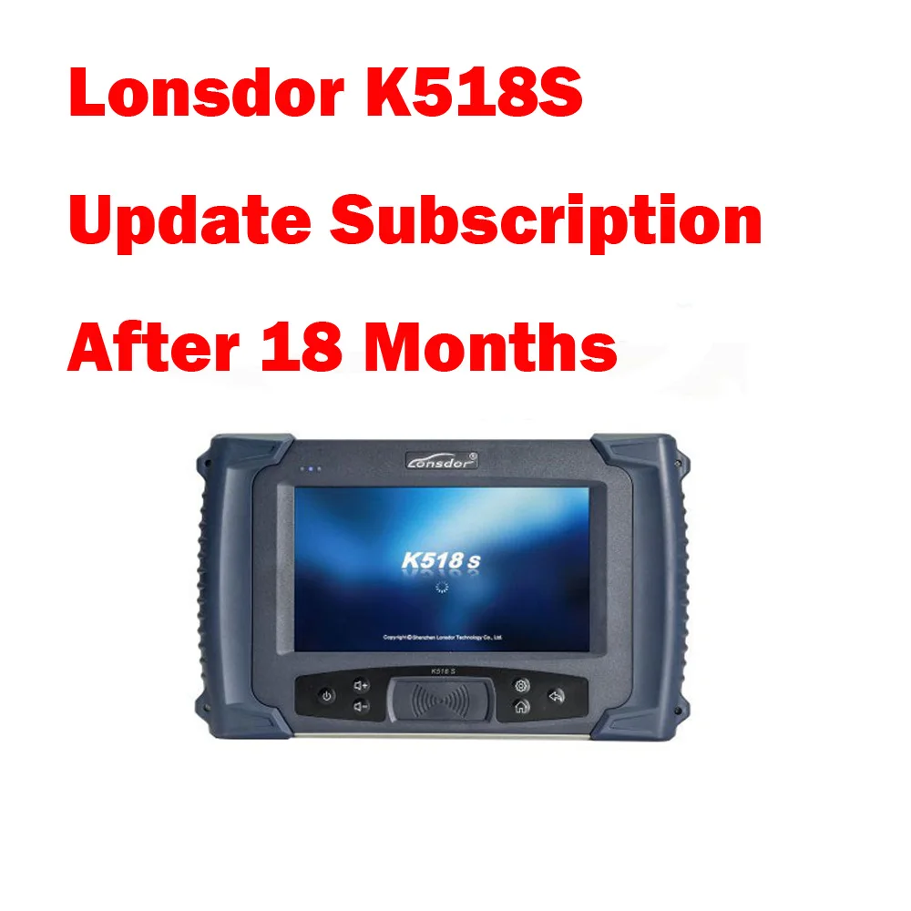 Lonsdor K518S годовое обновление подписки после 18 месяцев |
