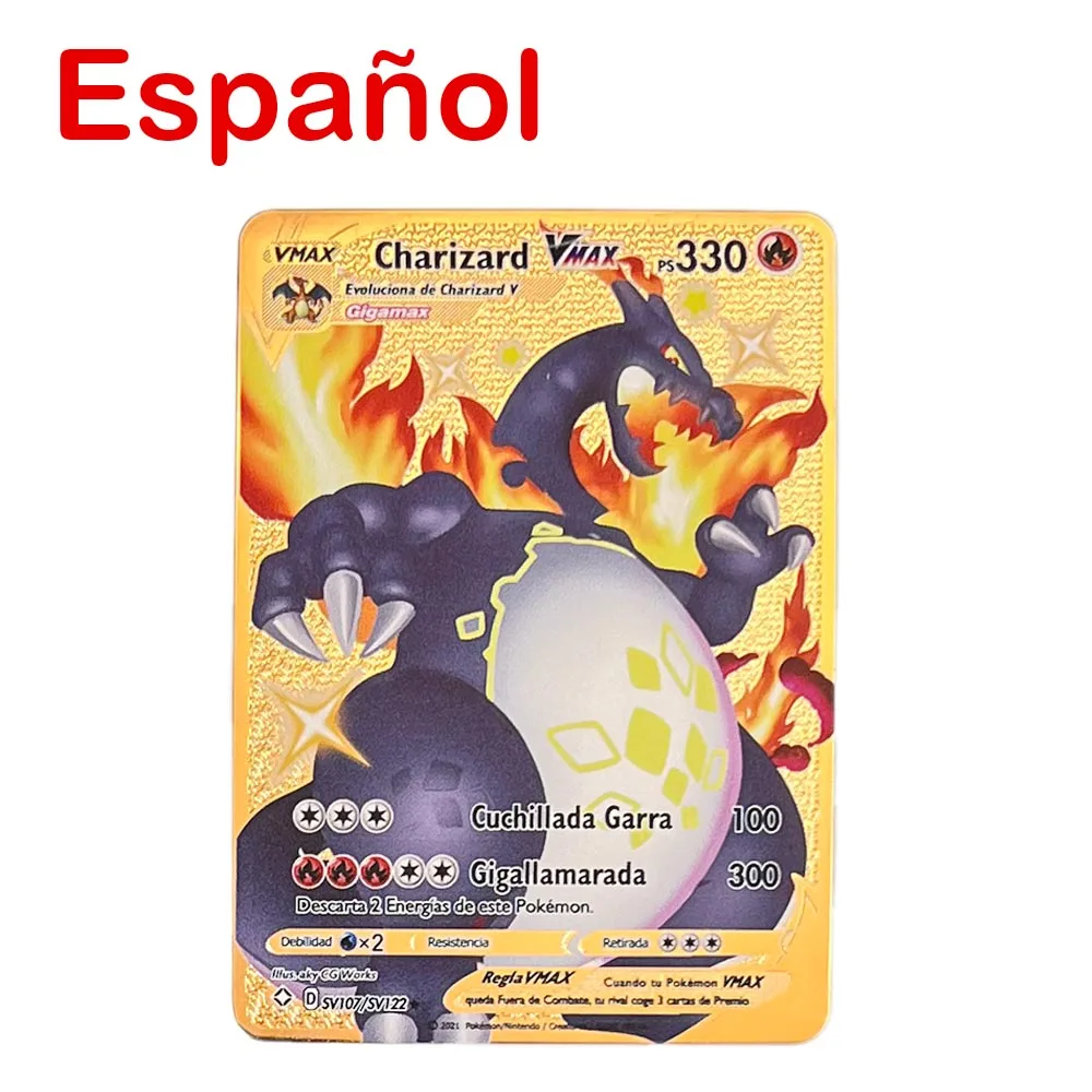 CARTA CHARIZARD DE METAL! ZACIAN SHINY e PIKACHU GIGANTE