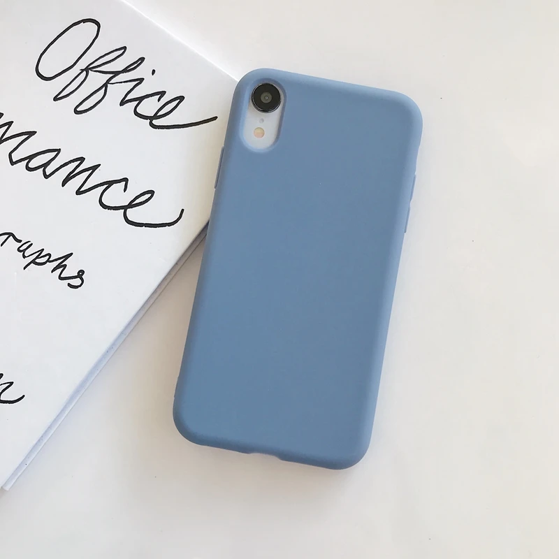 WT-15 Роскошный силиконовый чехол для iPhone 7, 8 Plus, задняя крышка, мягкий ТПУ чехол для телефона, для iPhone X, XS, 11 Pro, Max, XR, 6, 6S Plus, чехол, Coque Etui - Цвет: WT-15