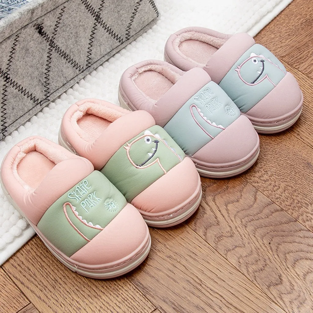 Toddler Baby Girl Kids Winter Slippers For Girls Children Boys Girls Slippers Kids Cartoon Flip Flops Kids Home Shoes Fur Slides