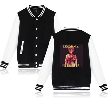 

2019 I AM NOT OK WITH THIS Jacket kpop Jacket women streetwear casacas hombre baseball jackets plus size for men and women