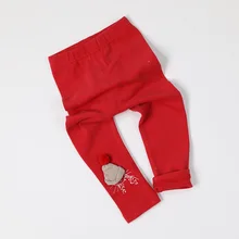 IDEA2018 зима- стиль, корейский стиль, брендовая детская одежда, леггинсы для девочек, детские штаны с рисунком, 6671