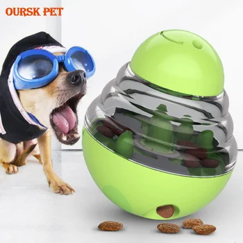 

Interactive Doy Toys IQ Treat Ball Smarter Pet Toys Food Ball Food Dispenser For Dogs Playing Training Balls Pet Supplies