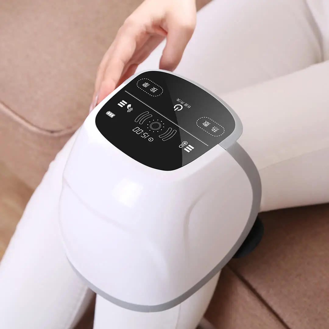 1Pcs Mini Knee Massager Infrared Therapy Leg Shoulder Elbow Fatigue Relief Smart Red Light Heating-Press Electric Massager