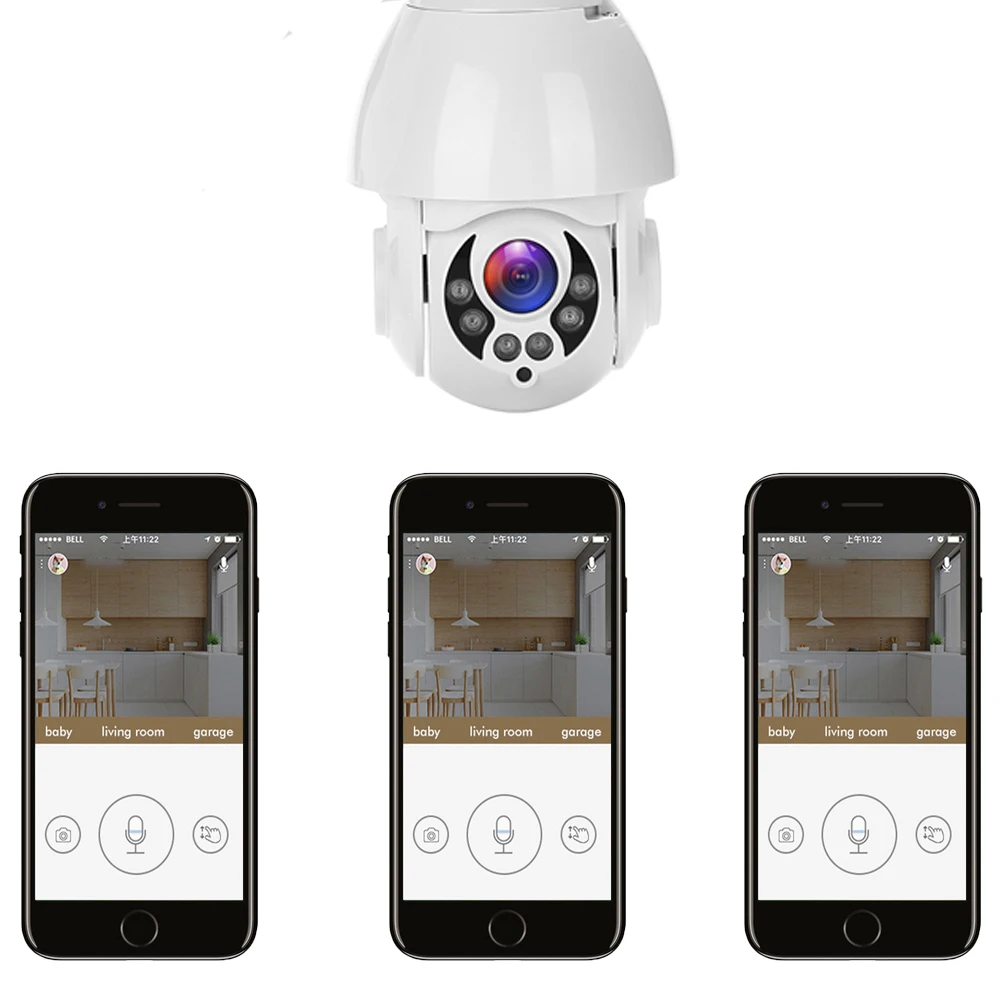 HD 1080P ночное видение беспроводной Wi-Fi IP автоматическое отслеживание двухсторонняя автоматическая камера onvif CCTV наружное водонепроницаемое охранное наблюдение