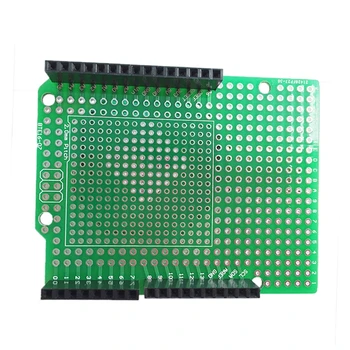 

Prototype PCB for R3 Shield Board DIY, Combo 2mm + 2.54mm Pitch