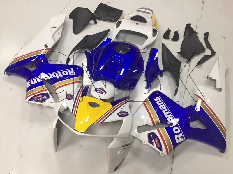 Обтекатели CBR600 RR 06 CBR 600 синий белый корпус 2005-2006 КОМПЛЕКТЫ КУЗОВОВ | Автомобили и