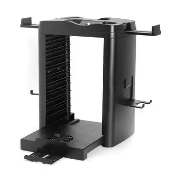 

Gaming Disc Storage Tower Game Console Vertical Charger Charging Dock Station Stand for Xbox One Slim X Game Controller