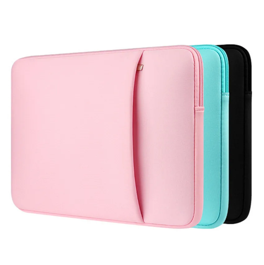 Laptop Liner Bag Shoulder Bag Pu Briefcase Laptop Bag cb5feb1b7314637725a2e7: Black|Gray|pink|Sky blue