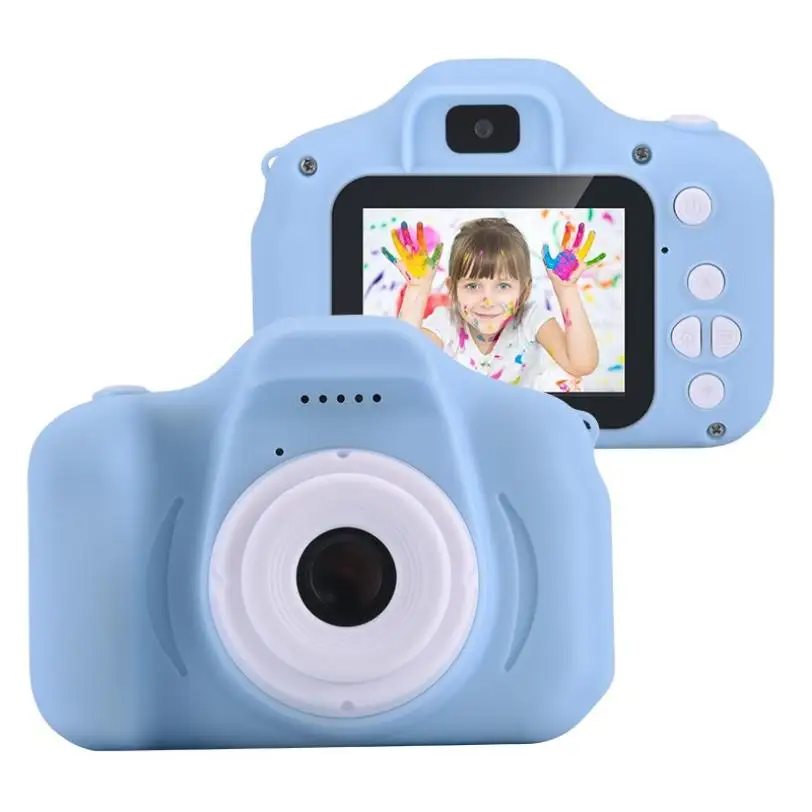 

Mini Digital Camera 2-inch LCD Display Children's Camera HD 8M Front and Rear Camera Outdoor Photography for Kids Boys Girls