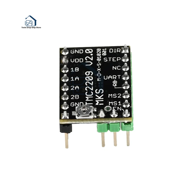 Makerbase MKS TMC2209 2209 Stepper Motor Driver StepStick 3d printer parts 2.5A UART ultra silent For SGen_L Gen_L Robin Nano