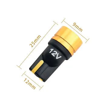 

2Pcs Car Lights Canbus LED T10 3030 3SMD Decoding Wide Lamp 12V Reading License Plate Light Clearance Lights