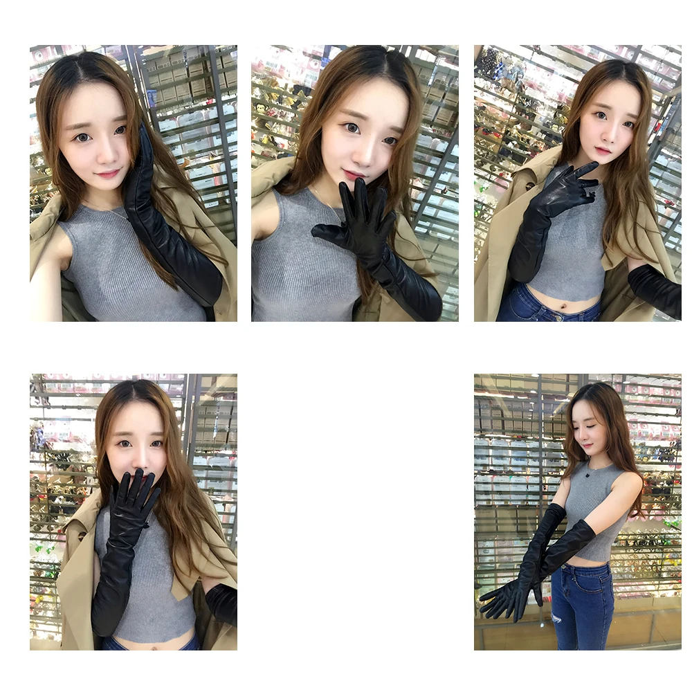 Motogp 22 Ps4 Guanti Inverno Donna Vera Pelle Di Pecora - Con Fodera, Per Guida E Occasioni Eleganti Guanti Moto Bmw - Foto 5