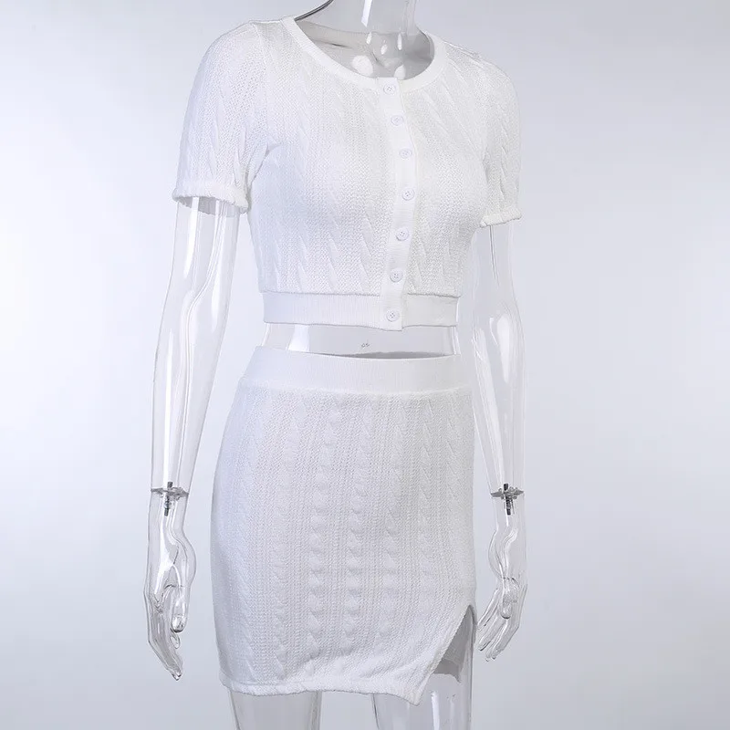 knittng sweater dress set women23